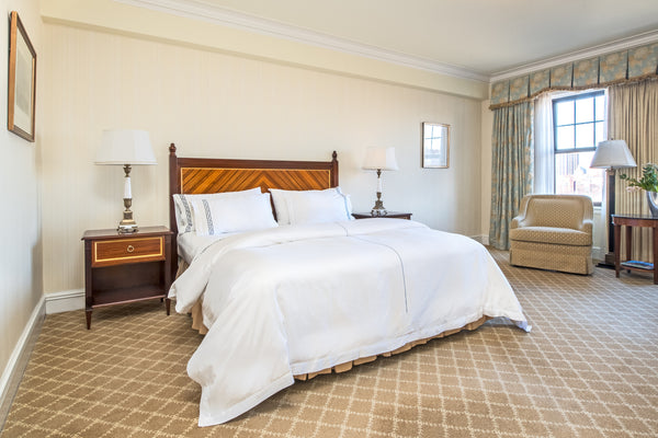 Embroidered Duvet Cover Set